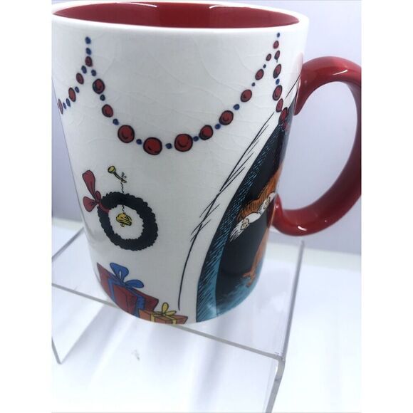 Department 56 Dr. Seuss The GRINCH Stealing Christmas 16oz MUG 2015. Read - Picture 8 of 16